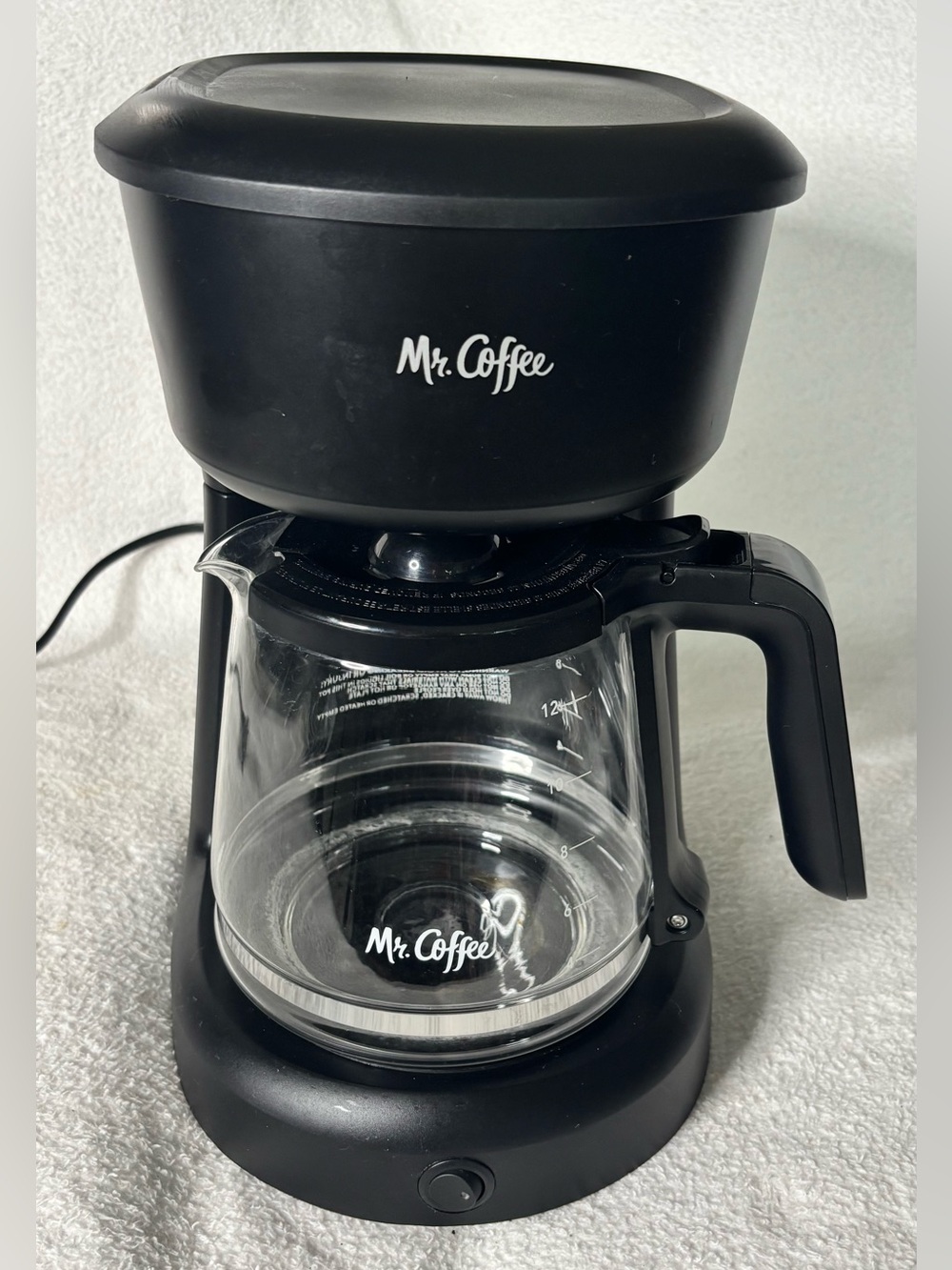Mr. Coffee Black 12-Cup Drip Coffee Maker